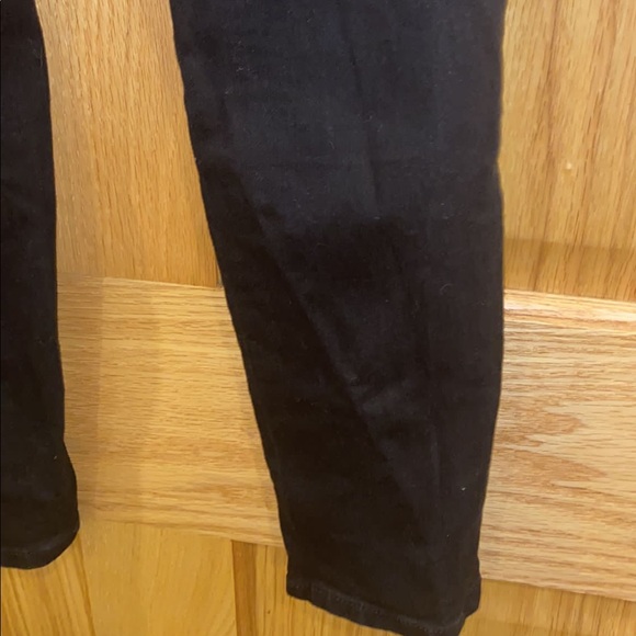 MATERNITY RE:DENIM ANKLE SKINNY WITH BELLYBAND IN BLACK - Picture 10 of 12